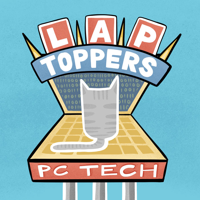 Sign Art for Lap Toppers PC Tech by Carl Vervisch