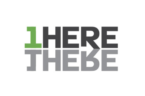 Logo for a nonprofit called One Here One There